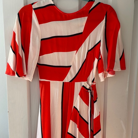 Topshop Striped Dress - Picture 3 of 9